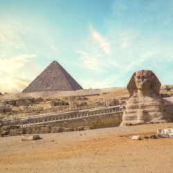 sfinga, piramide, piramide u gizi, kairo, mesto kairo